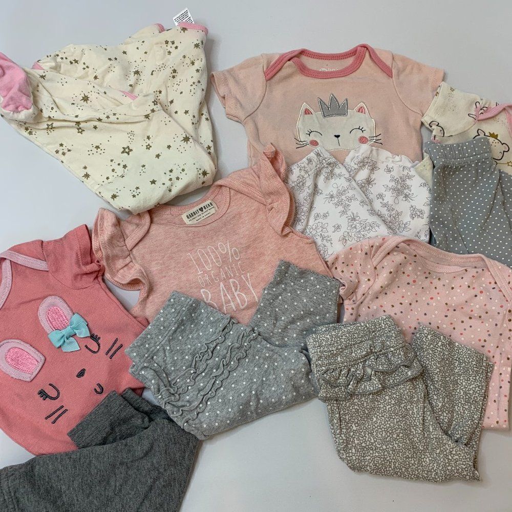 Girl 11 Piece 3 Month Bundle
